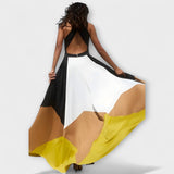 Nava - Dlhé šaty s odhalenými chrbtami