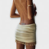 Kylie - Mini Šaty z Mäkkého Materiálu