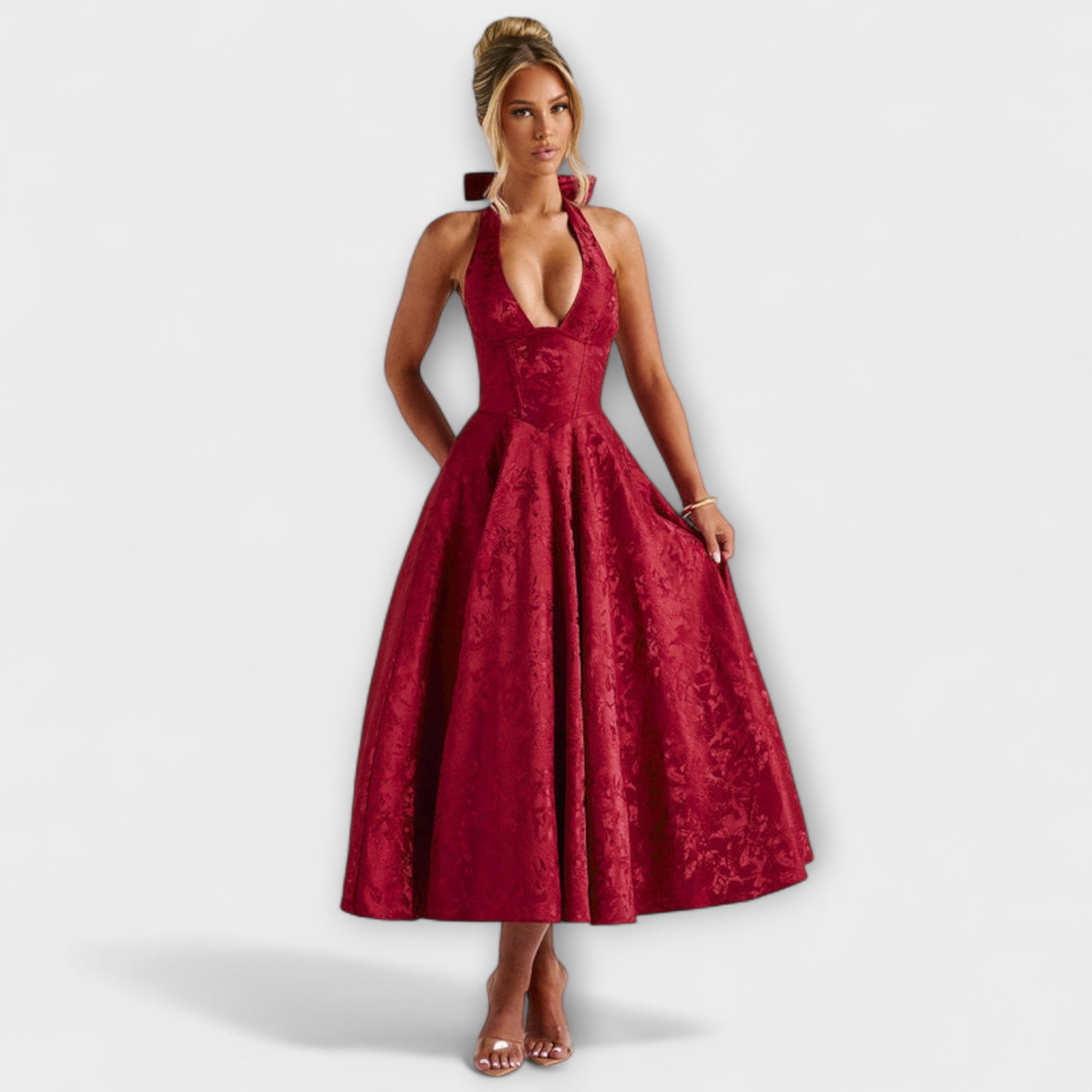 Catalina - Romantické Midi Oblečenie