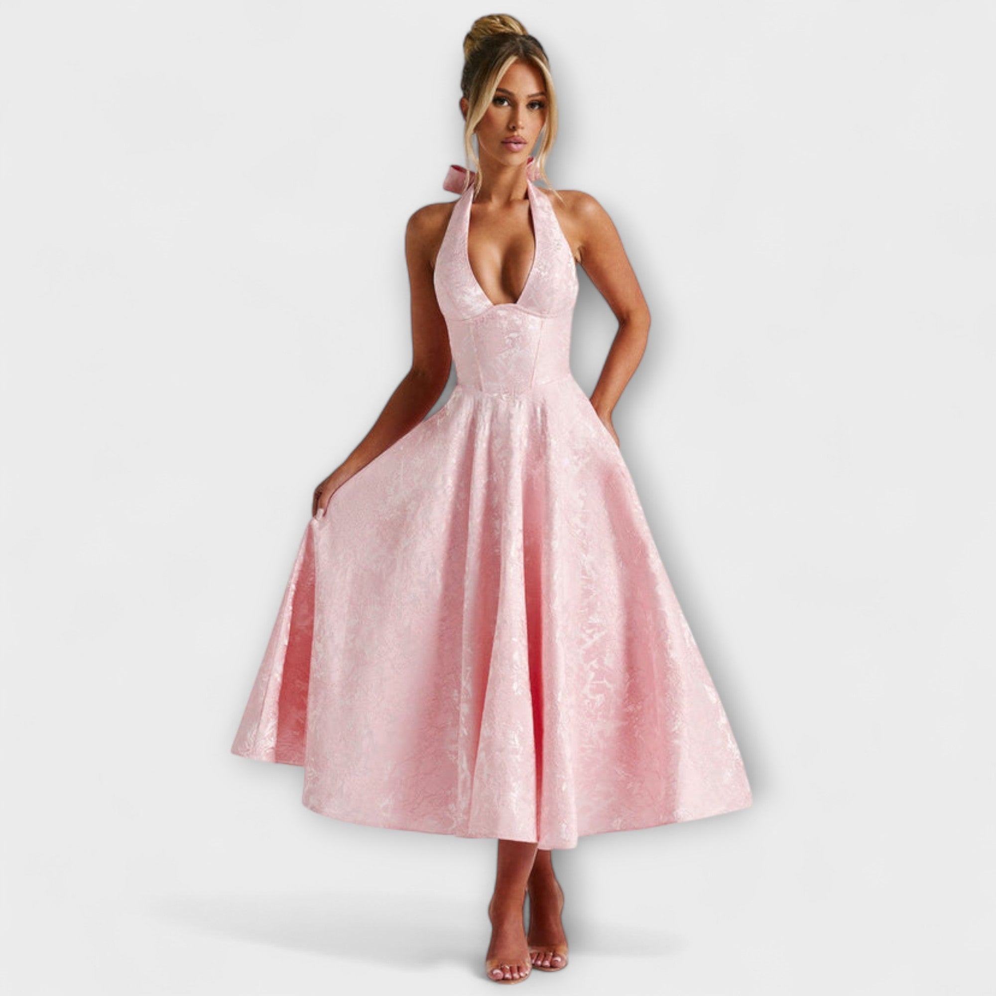 Catalina - Romantické Midi Oblečenie