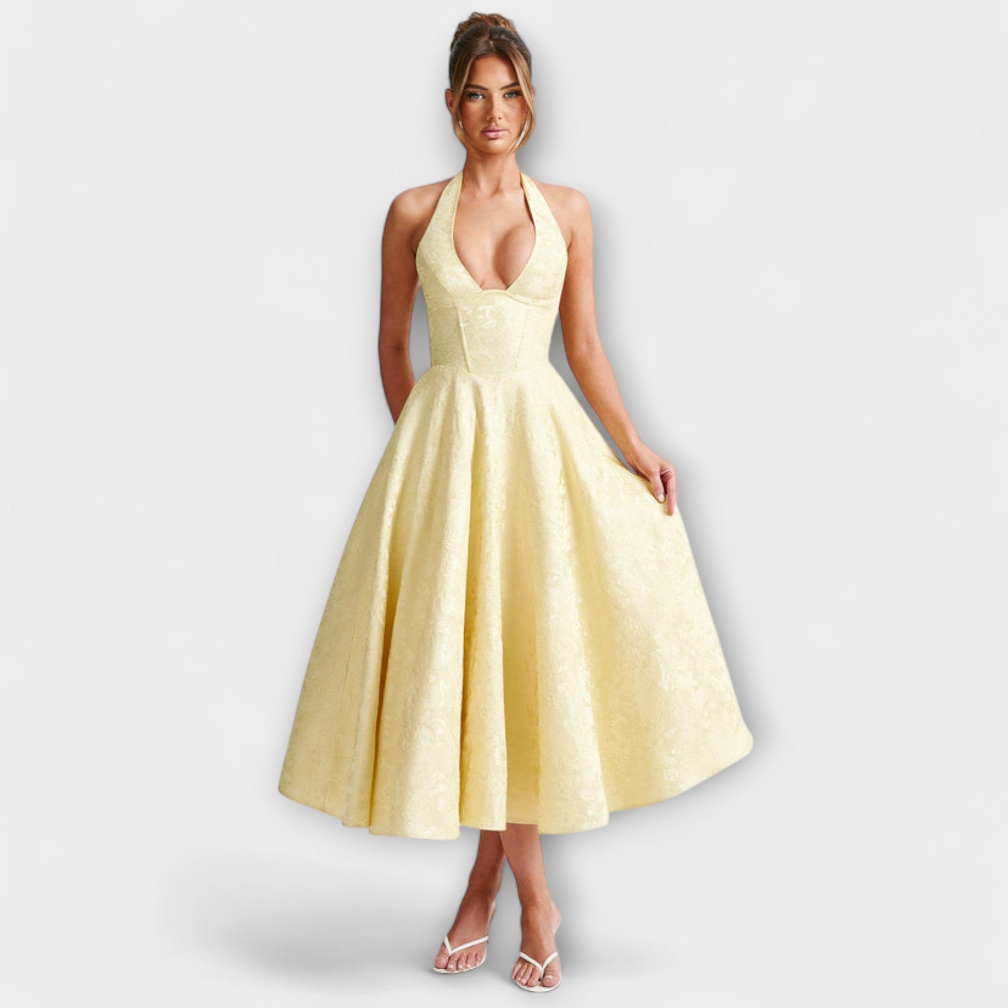 Catalina - Romantické Midi Oblečenie