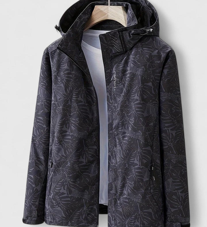 Tjaša – Elegantná vetrovka s botanickým vzorcom