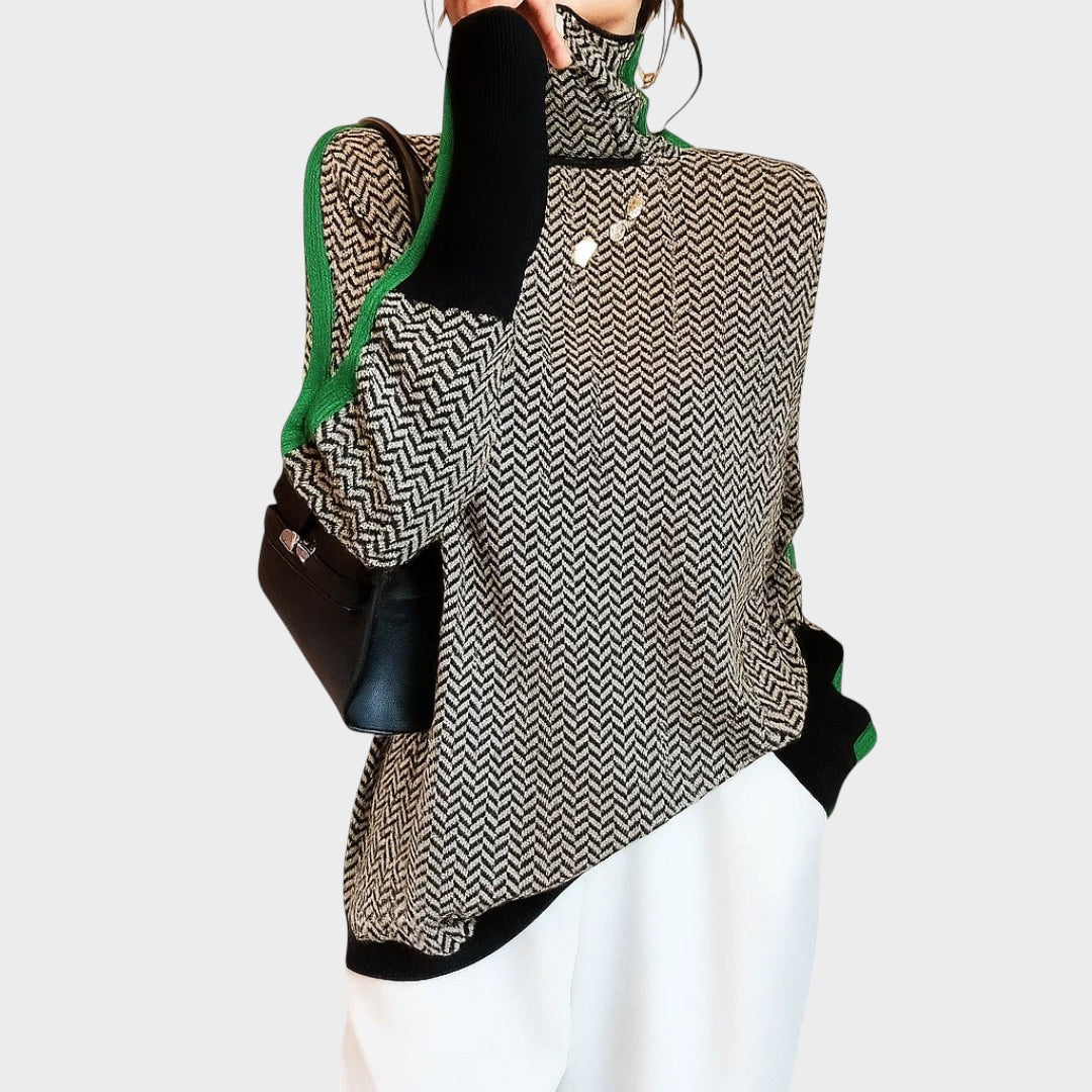 Petra - Pulóver s Vysokým Golierom