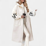 Manca – Elegantný plášťový kardigan s kapucňou