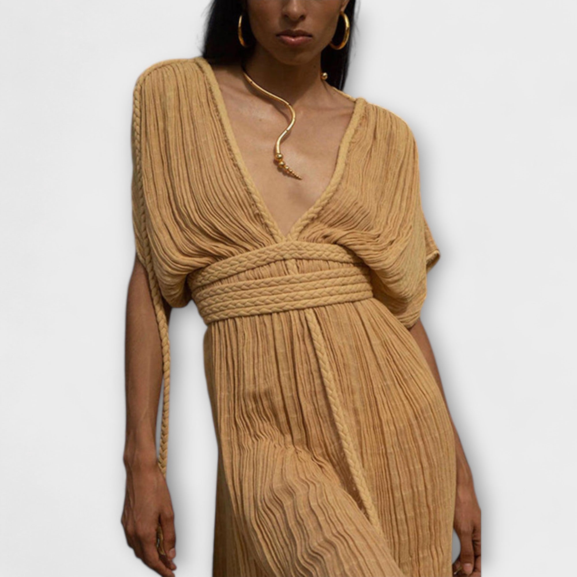 Kimono Maxi Šaty v Gréckom Štýle