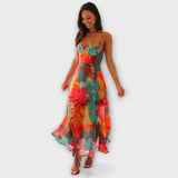 Audrey - Šaty s kvetinovým vzorom pre ženy - Štýlové a atraktívne