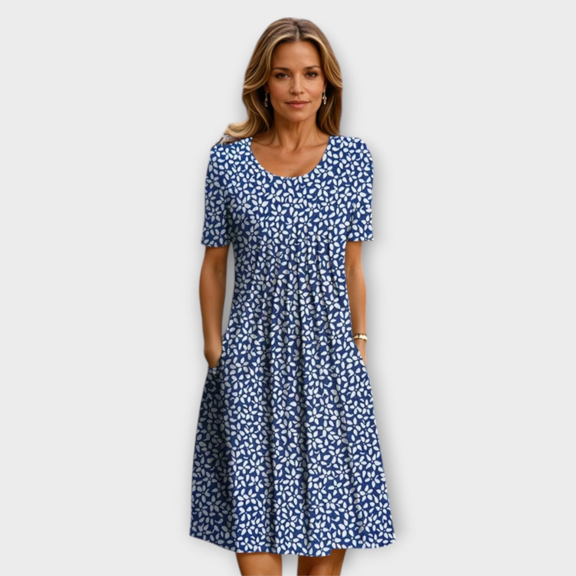 Candice - Štýlové šaty s kontrolou brucha