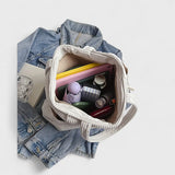 Tilda - Prúžkovaná Taška s Detailmi na Šnúrke