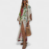 Tracey - Maxi šaty s viazaním