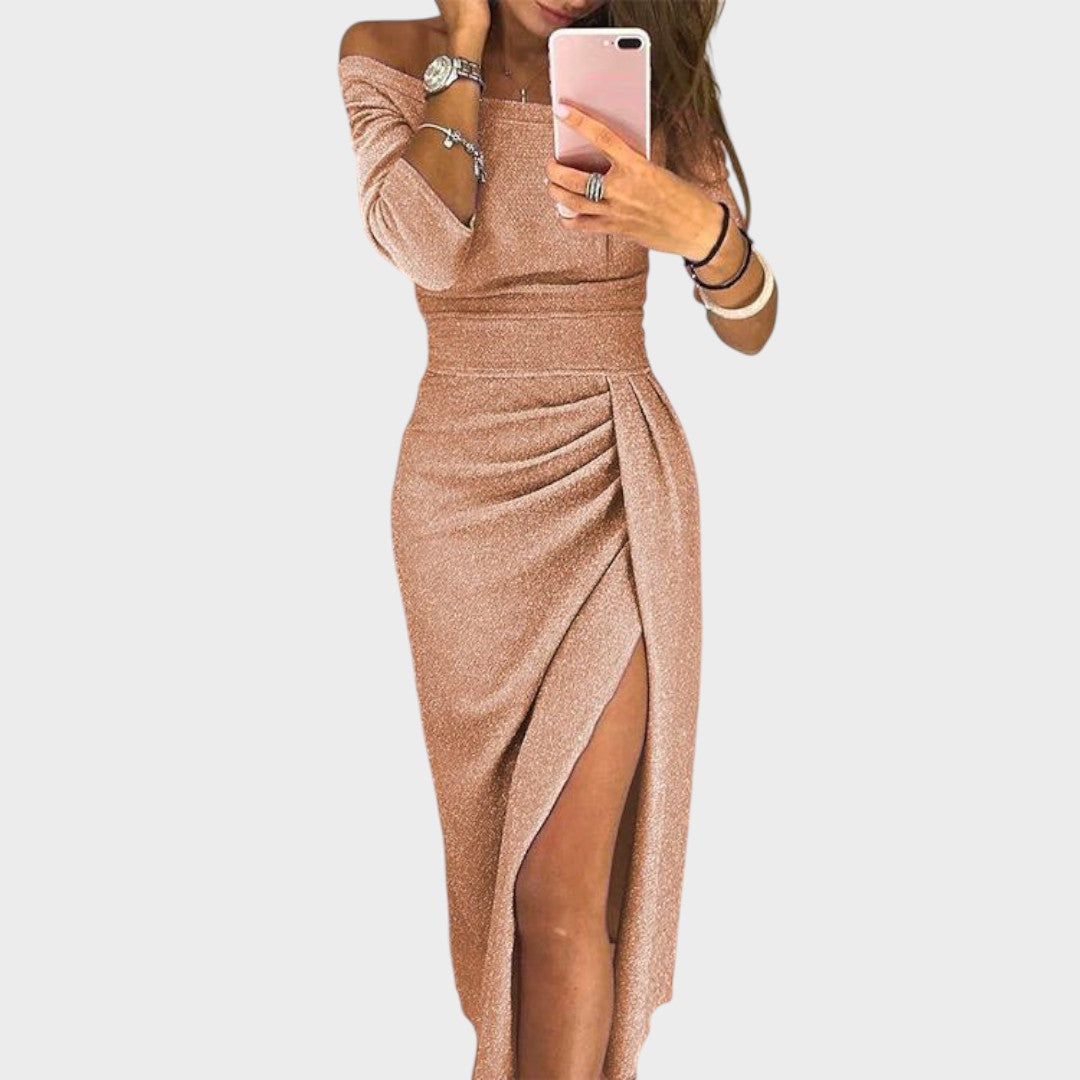 Mila - Gala Šaty Bez Ramienok