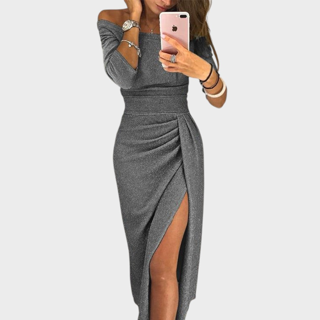 Mila - Gala Šaty Bez Ramienok