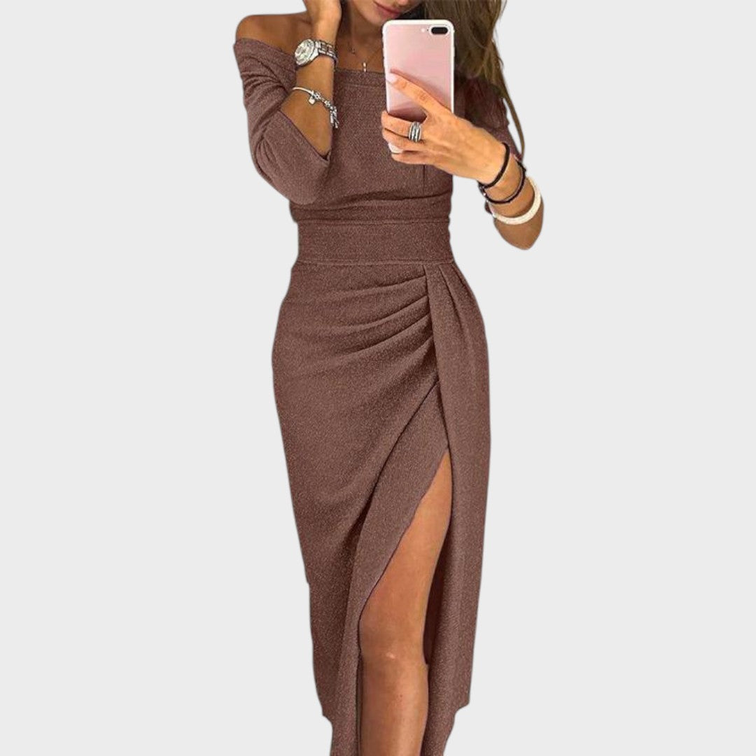 Mila - Gala Šaty Bez Ramienok