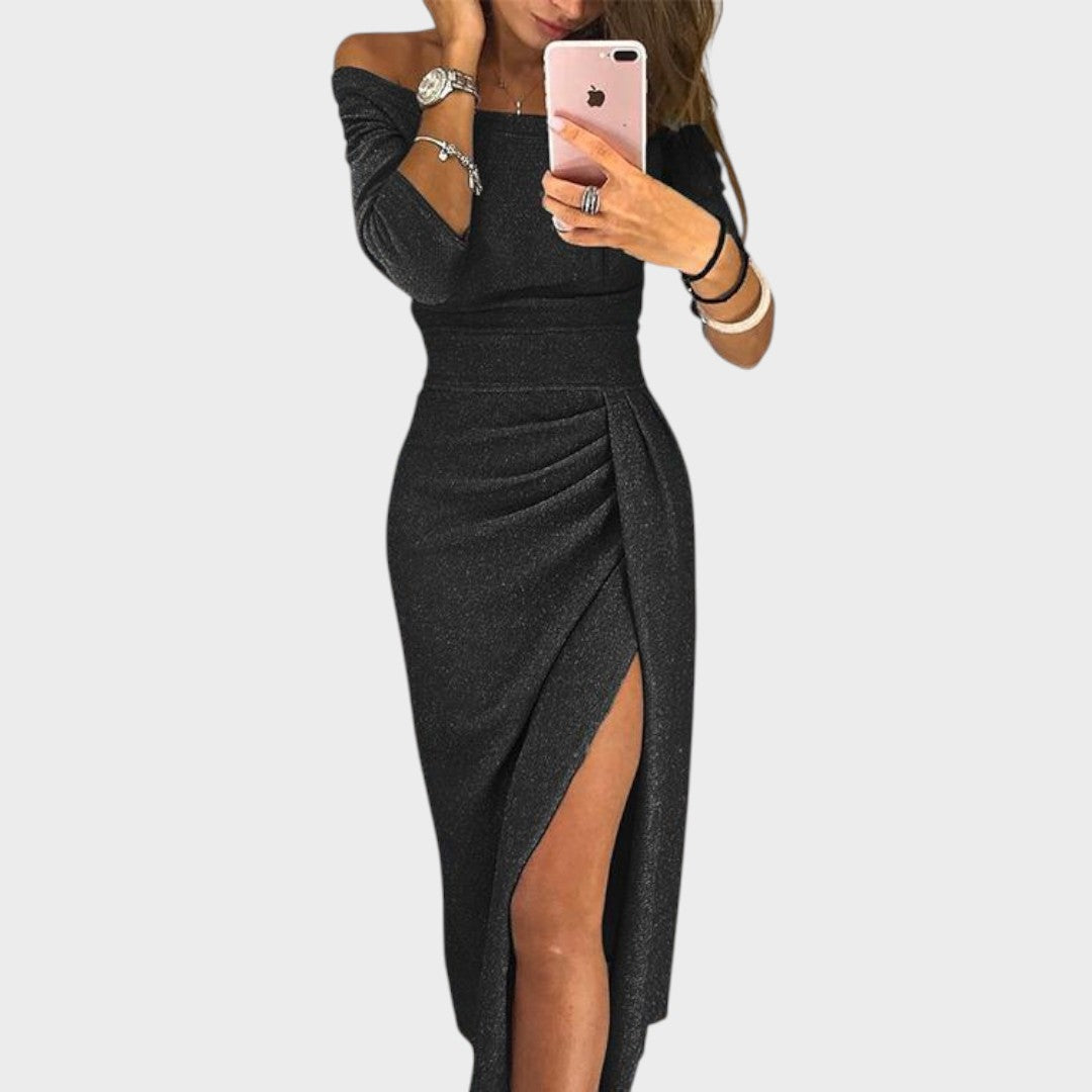 Mila - Gala Šaty Bez Ramienok