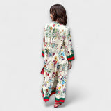 Oriana - Maxi šaty s kvetinovým potlačou