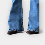 Barbora - Vysoké flare džínsy