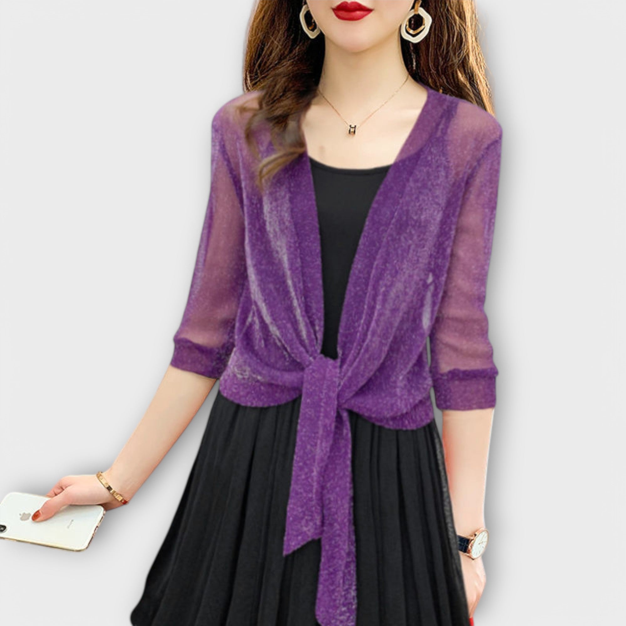 Olivia - Blúzka s otvoreným predným dielom