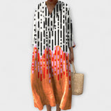 Alden - Štýlové geometrické šaty