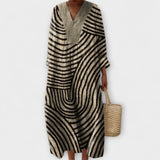 Abigail - Štýlové geometrické šaty