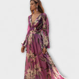 Vysokokvalitné elegantné maxi šaty