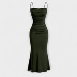 Mia Muse - Elegantné Maxi Poriadkové Šaty