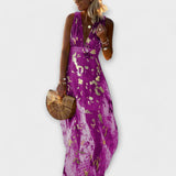 Odevy s V-výstrihom a detailmi z trblietok