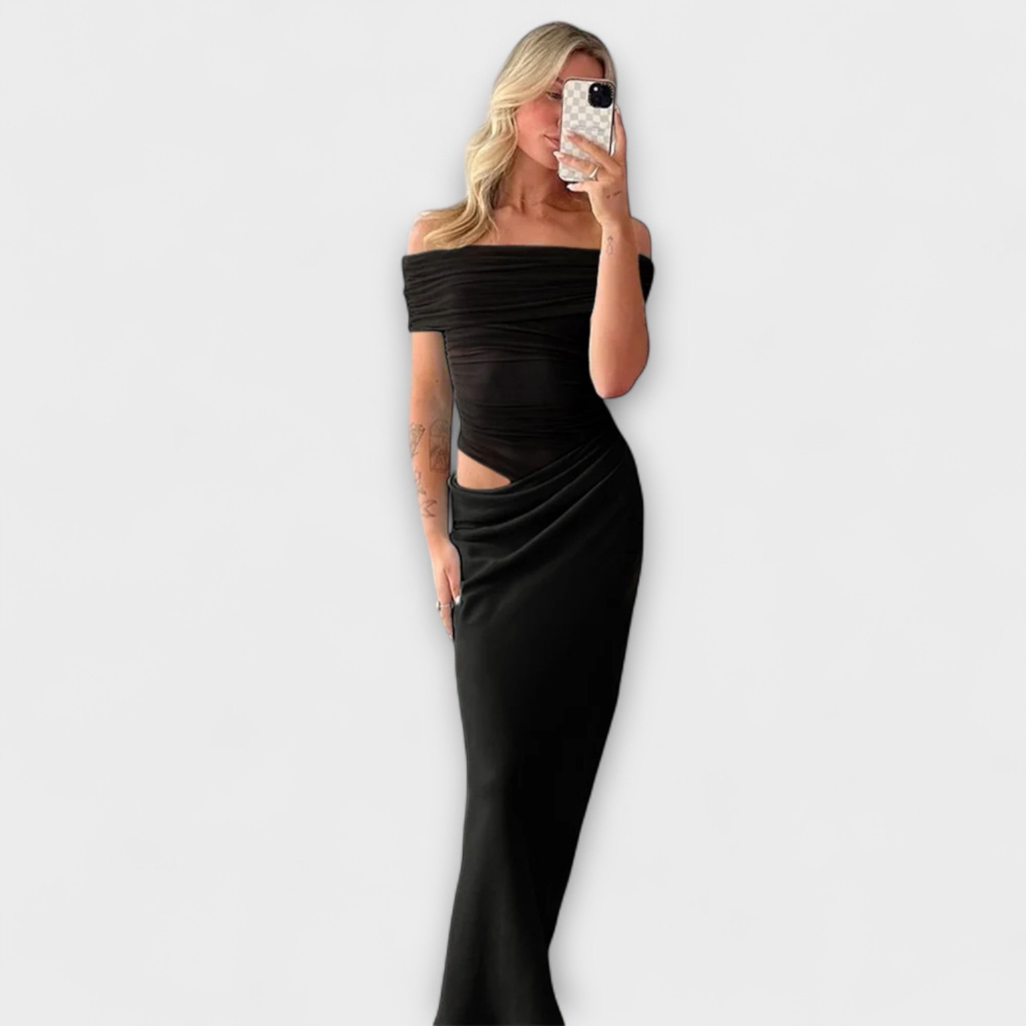 Puss - Ružový nepravý plášť