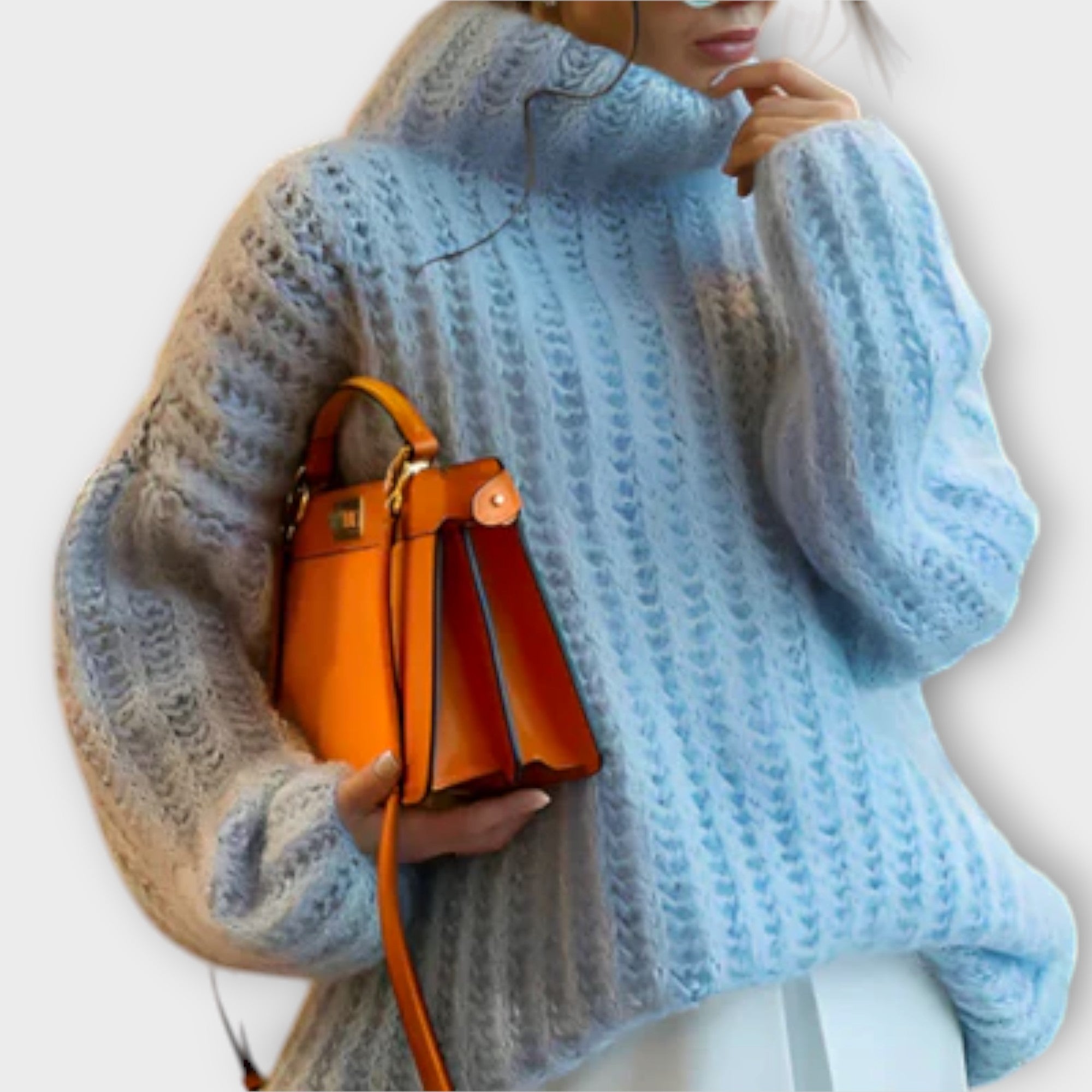 Paulina - Mäkká dámska mikina s kapucňou a dlhými rukávmi