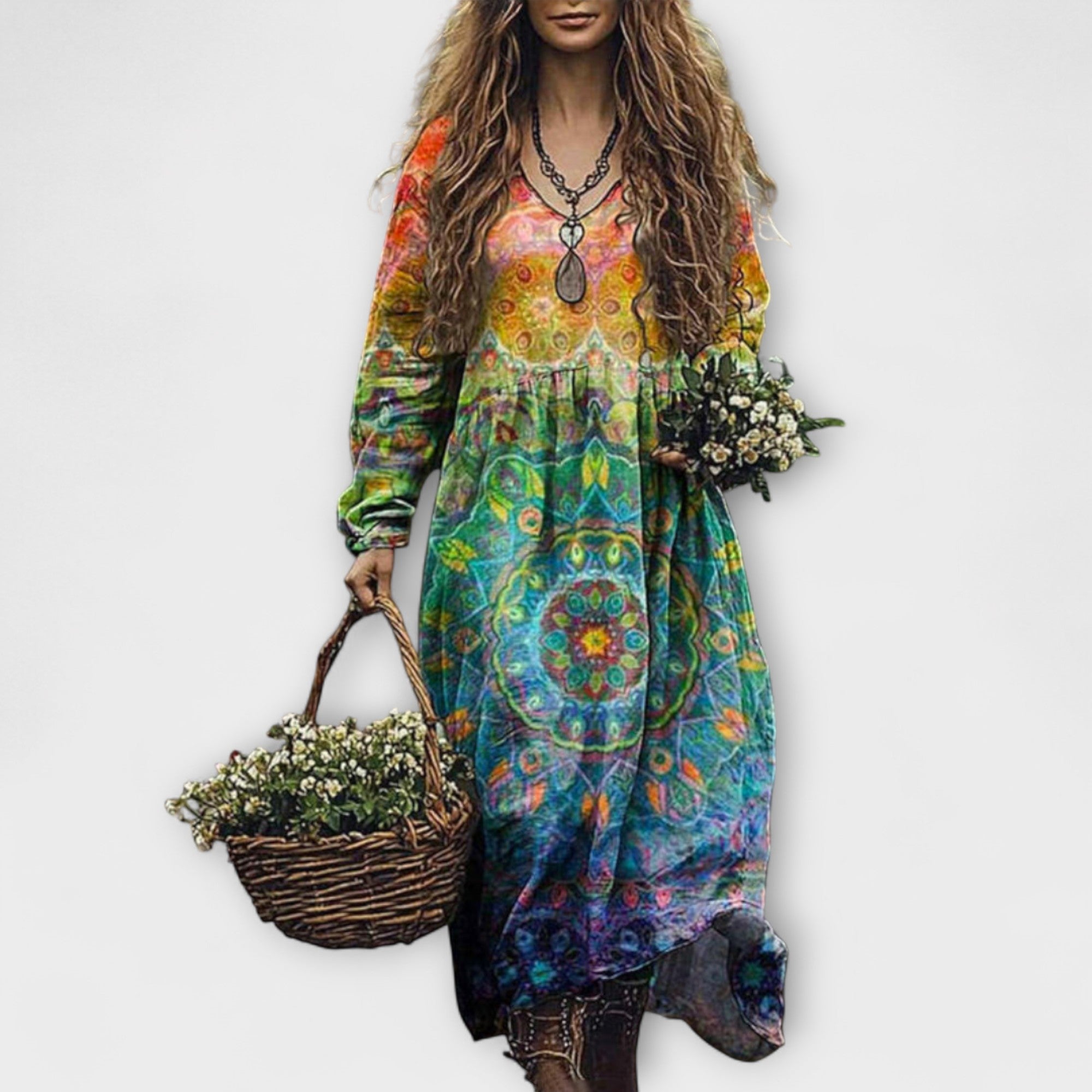 Juri - Šaty s dlhými rukávmi