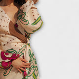 Tracey - Maxi šaty s viazaním