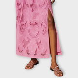 Milla - Ohromujúci čipkový komplet s výrezom