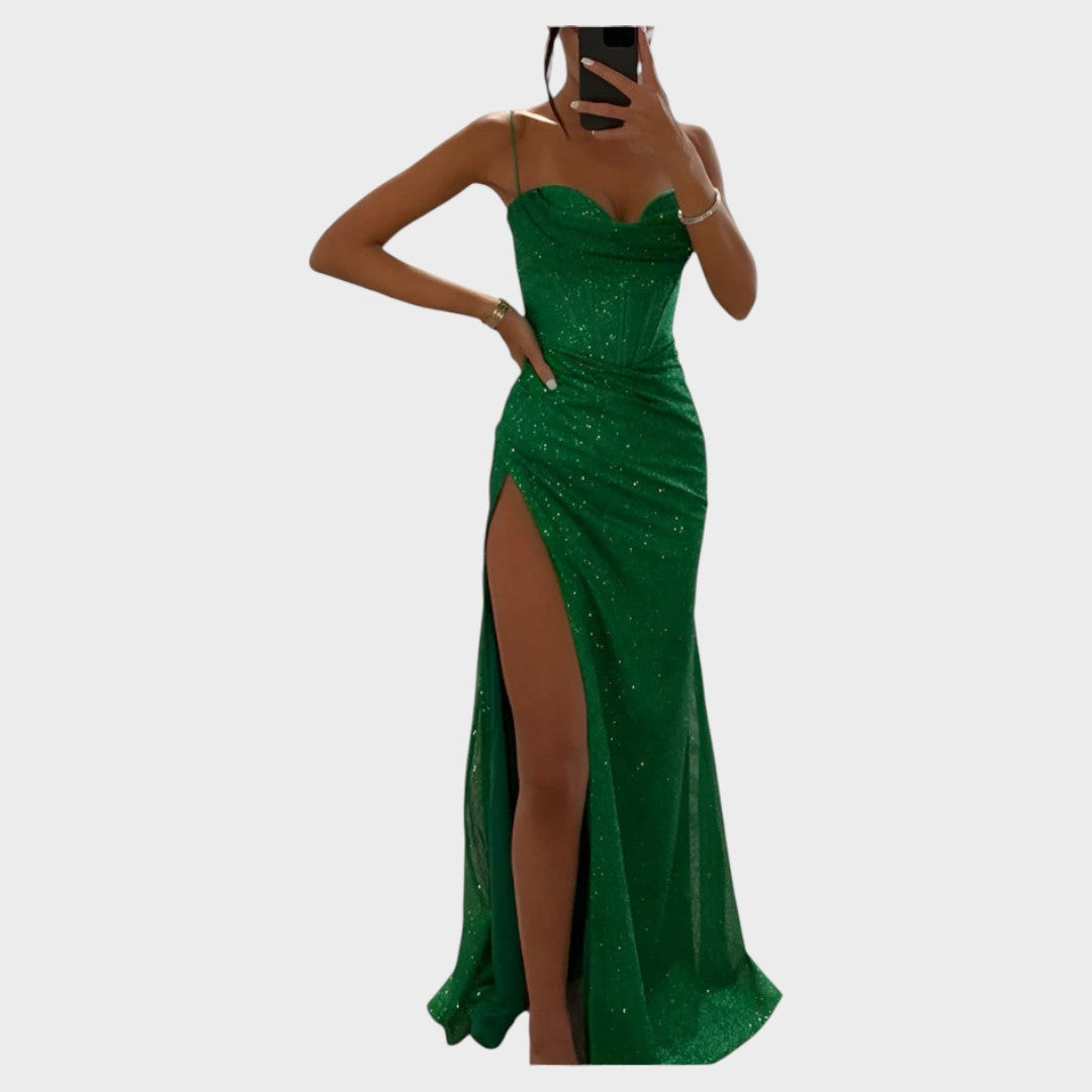 Nika - Elegantná Maxi Šaty