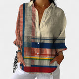 Nika – Letná blúzka so živým potlačou