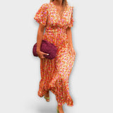 Elsie - Klasické šaty s V výstrihom