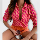 Blúzka s klasickým golierom